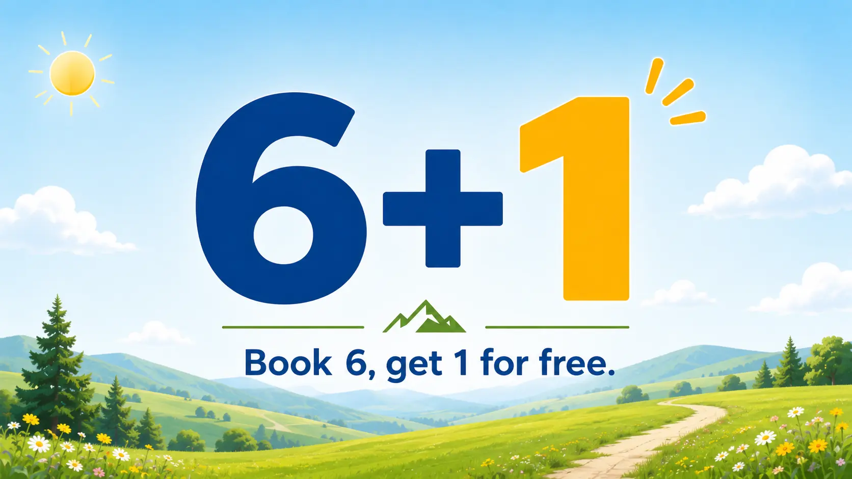 Sommer 6+1 Angebot