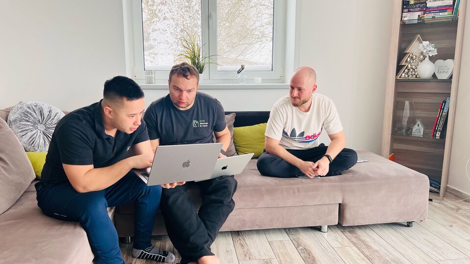 Remote-Arbeit in den Bergen