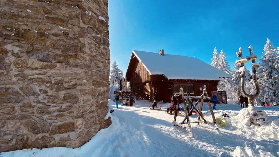 Wanderung auf den Žalý