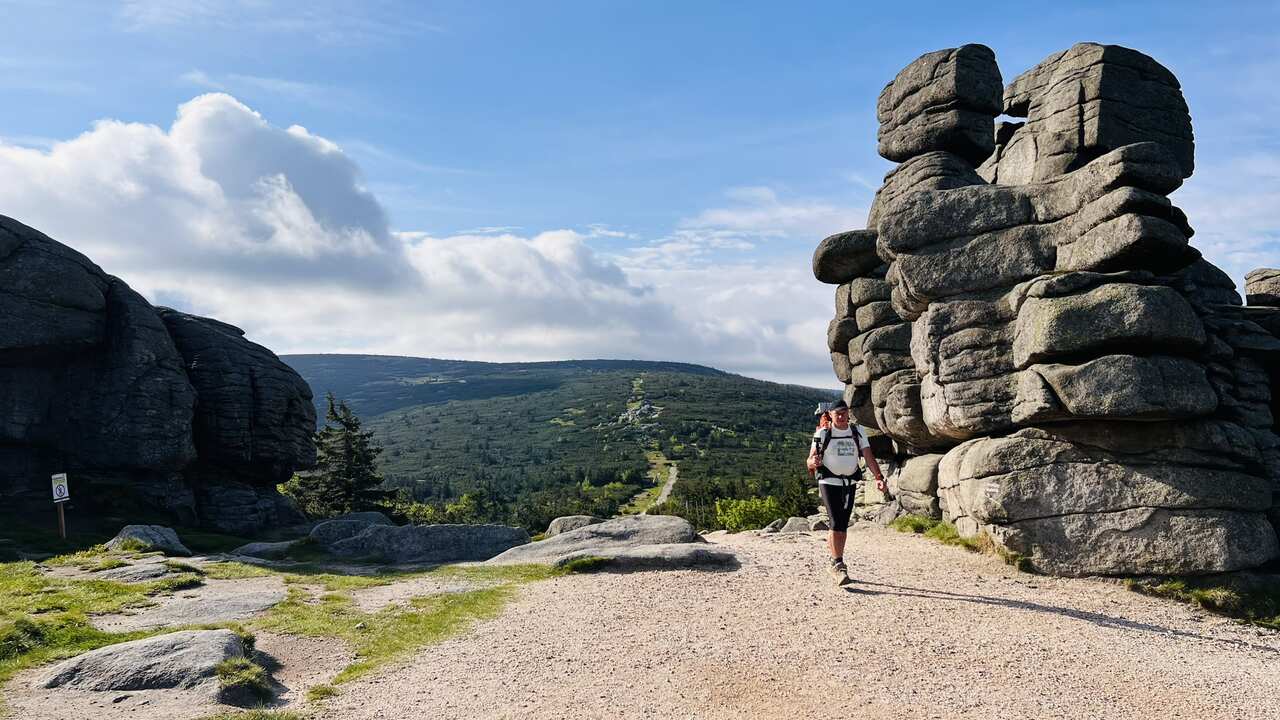 Bergwandern bei Benecko