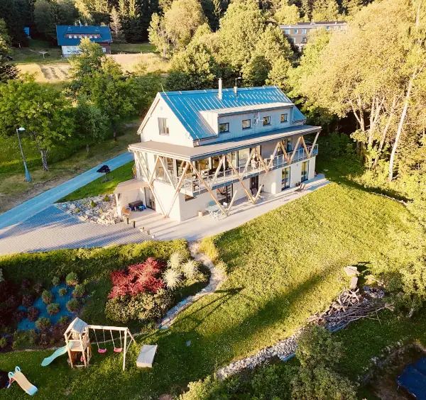 Beautiful luxury villa in Benecko with mountain views